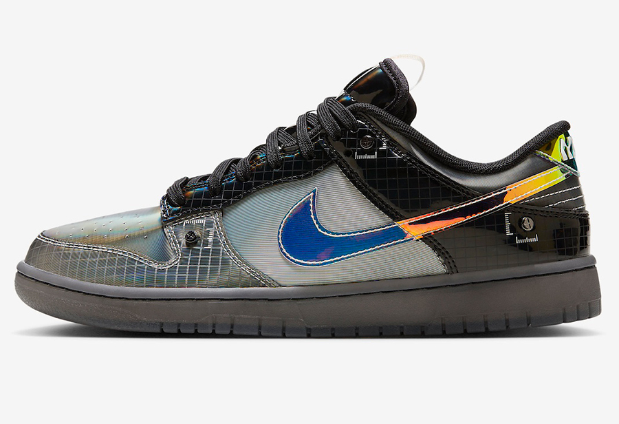 Nike Dunk Low, Nike, Hyperflat, FV3617-001, Dunk Low, Dunk - 「赛博风」Nike Dunk 官图曝光！这造型也太炫了！