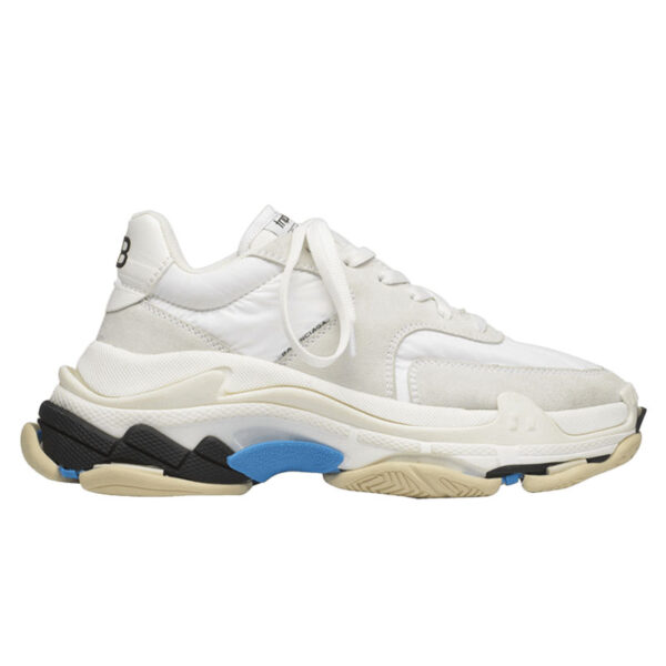 BALENCIAGA TRIPLE S “WHITE BLUE” 500597 W09T1 9000