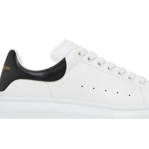 Alexander McQueen Oversized Sneaker “White Black” 553680 WHGP5 9061