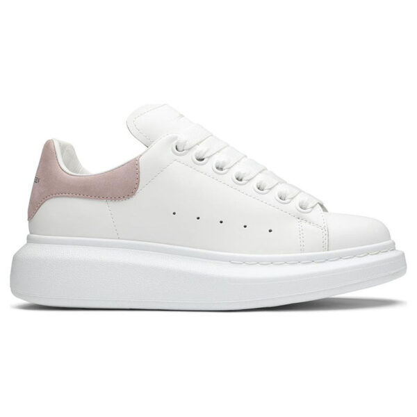 Alexander McQueen Wmns Oversized Sneaker “White Patchouli” 2019 553770 WHGP7 9182