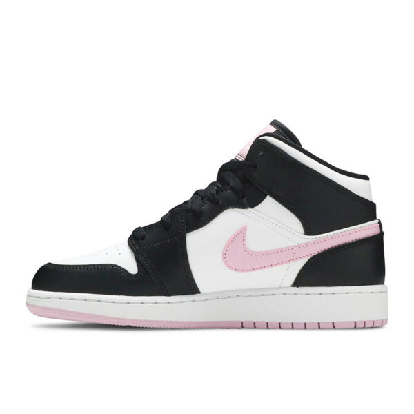 Air Jordan 1 MID GS “WHITE LIGHT ARCTIC PINK” 555112 103