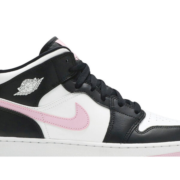 Air Jordan 1 MID GS “WHITE LIGHT ARCTIC PINK” 555112 103