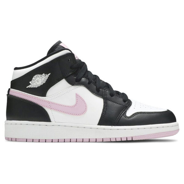 Air Jordan 1 MID GS “WHITE LIGHT ARCTIC PINK” 555112 103