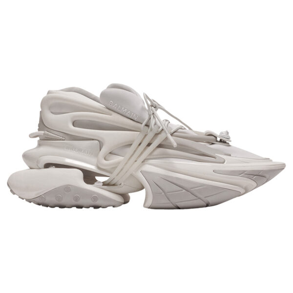 BALMAIN UNICORN LOW “WHITE” AM1VJ309KNLR-0FA