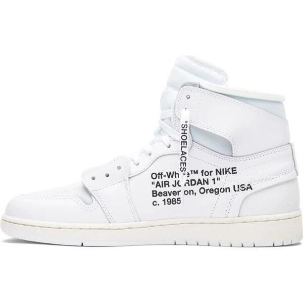 Off-White x Air Jordan 1 Retro High OG “White” 2018 AQ0818-100