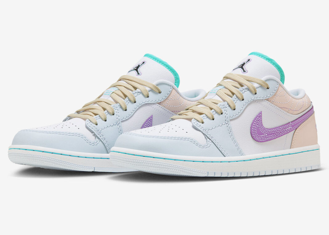 Jordan, Air Jordan 1 Low, Air Jordan 1, Air Jordan - Air Jordan 1 Low Sashiko「多彩」現已上市。
