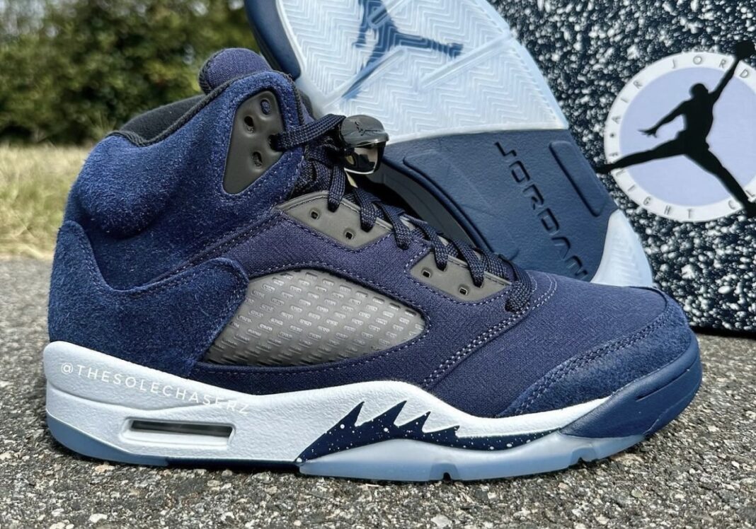 Nike, Jordan, Air Jordan 5 Midnight Navy, Air Jordan 5, Air Jordan - Air Jordan 5「午夜海軍藍」將於11月10日發售