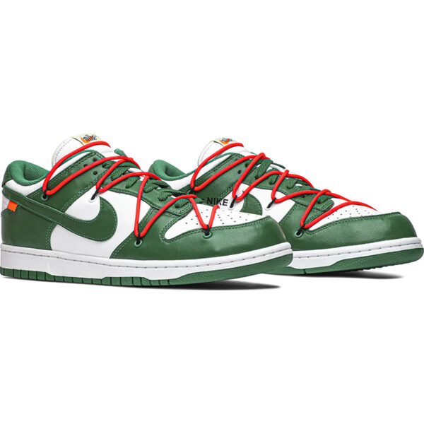 Off-White x Dunk Low “Pine Green” CT0856-100