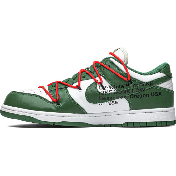 Off-White x Dunk Low “Pine Green” CT0856-100