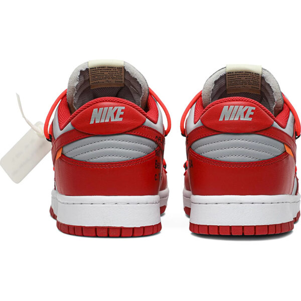 Off-White x Dunk Low “University Red” CT0856-600