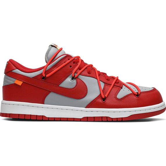 Off-White x Dunk Low “University Red” CT0856-600