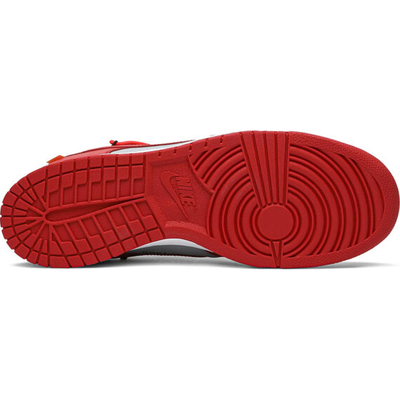 Off-White x Dunk Low “University Red” CT0856-600