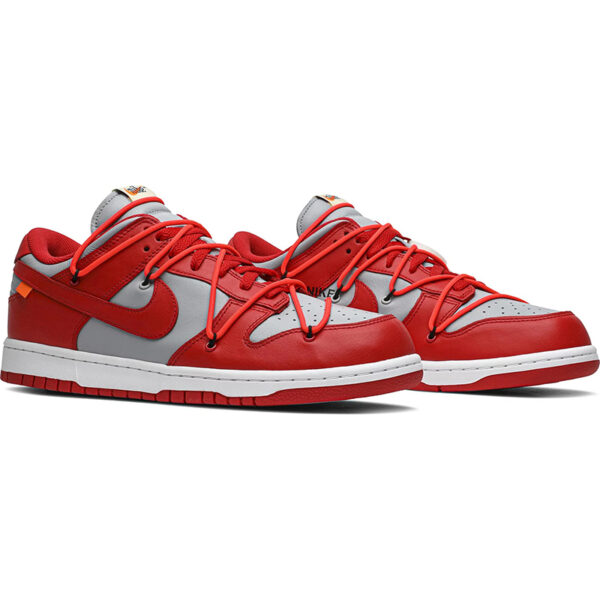 Off-White x Dunk Low “University Red” CT0856-600