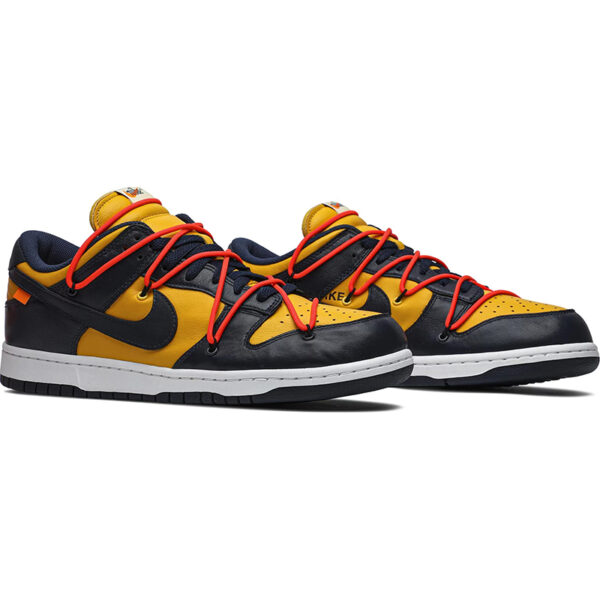 Off-White x Dunk Low “University Gold” CT0856-700