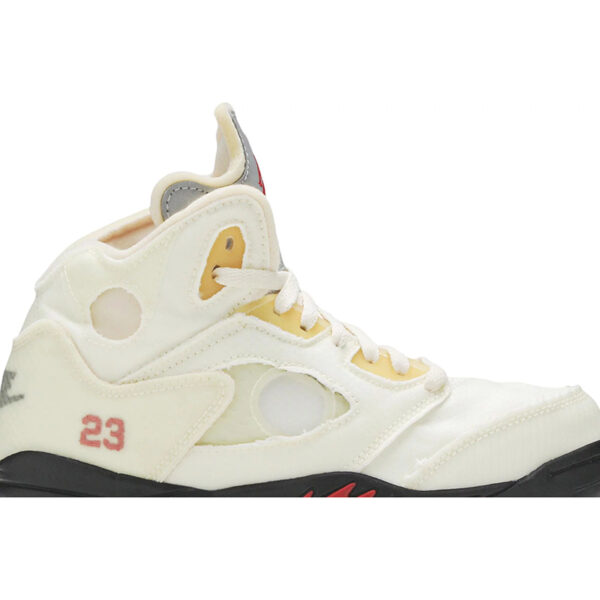 Off-White x Air Jordan 5 Retro SP PS “Sail” CV4827-100
