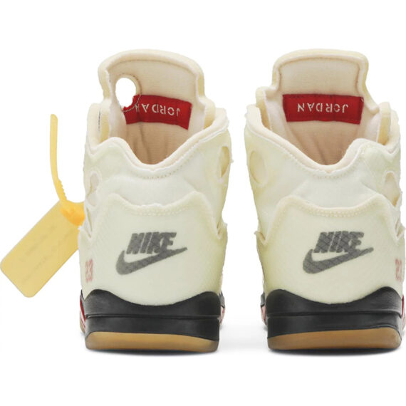 Off-White x Air Jordan 5 Retro SP PS “Sail” CV4827-100