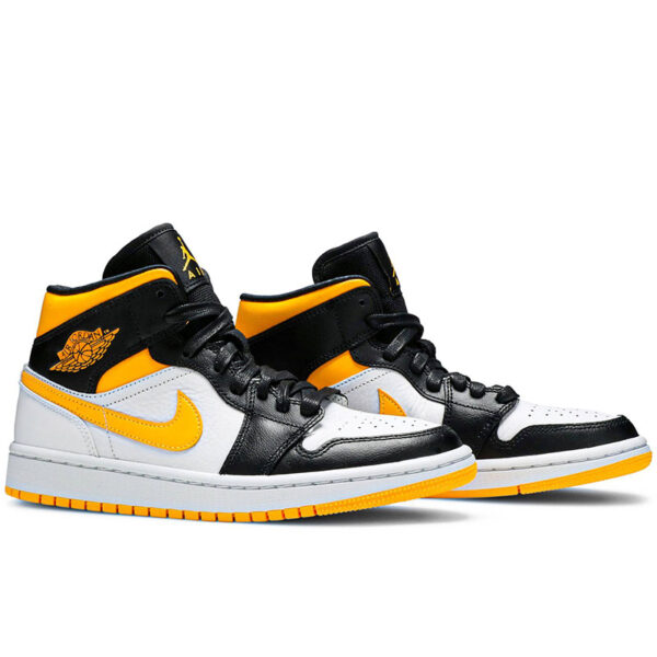 Air Jordan 1 MID SE “WHITE LASER ORANGE” CV5276 107