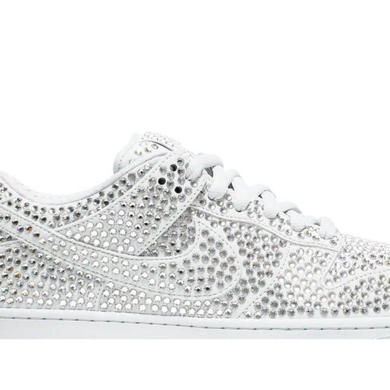 CACTUS PLANT FLEA MARKET X SWAROVSKI X DUNK LOW “PURE PLATINUM” CZ2670 001