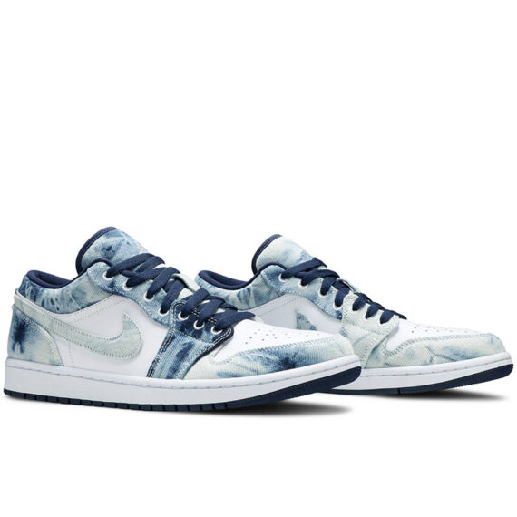 Air Jordan 1 LOW SE “WASHED DENIM” CZ8455 100