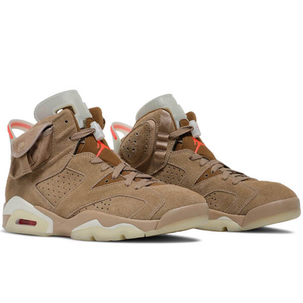 TRAVIS SCOTT X Air Jordan 6 RETRO “BRITISH KHAKI” DH0690 200