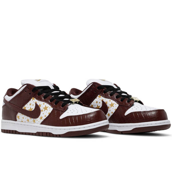 SUPREME X DUNK LOW OG SB QS “BARKROOT BROWN” DH3228 103