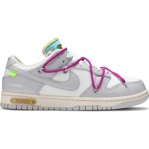 Off-White x Dunk Low “Lot 21 of 50” DM1602-100