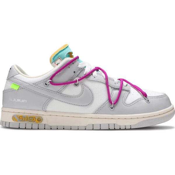 Off-White x Dunk Low “Lot 21 of 50” DM1602-100