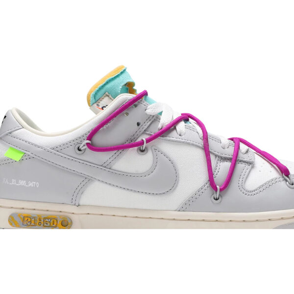 Off-White x Dunk Low “Lot 21 of 50” DM1602-100