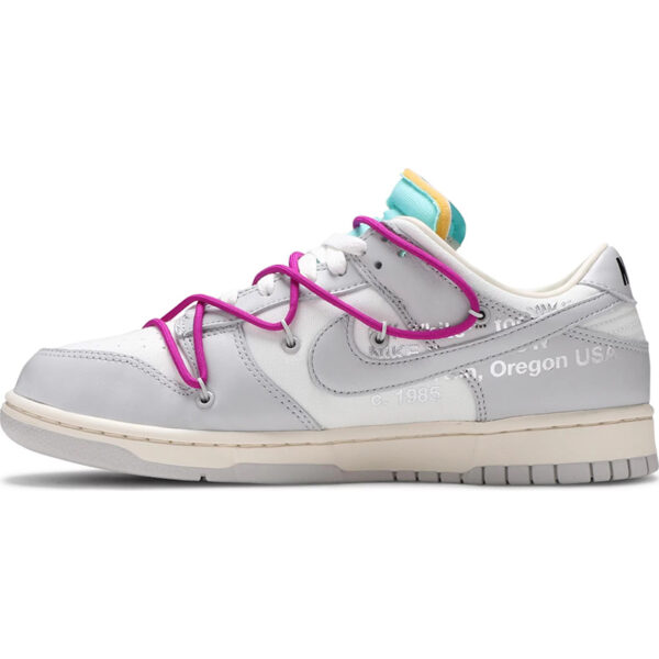 Off-White x Dunk Low “Lot 21 of 50” DM1602-100