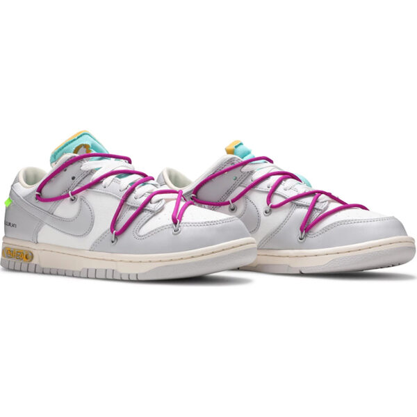 Off-White x Dunk Low “Lot 21 of 50” DM1602-100
