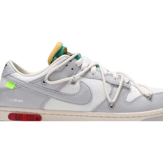 Off-White x Dunk Low “Lot 25 of 50” DM1602-121