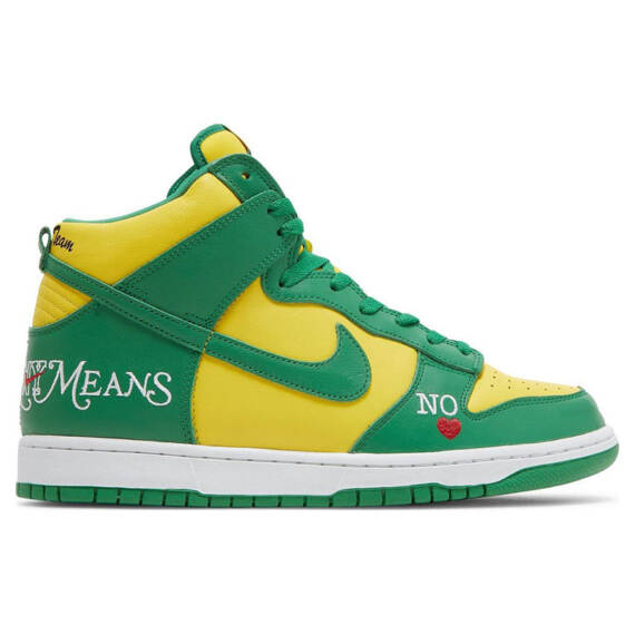 Supreme x Dunk High SB “By Any Means – Brazil” DN3741 700
