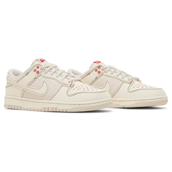 DUNK LOW “SASHIKO – LIGHT OREWOOD BROWN” DV0834-100