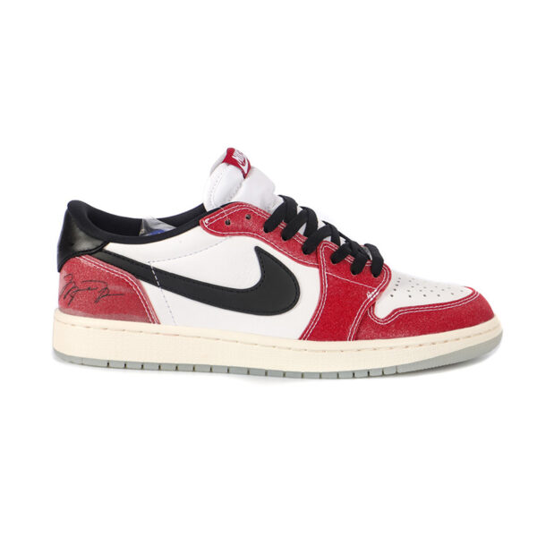 Air Jordan 1 LOW OG X TROPHY ROOM “RED BLACK” FN0432 017