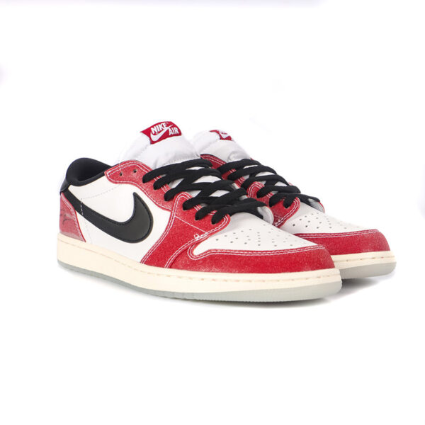 Air Jordan 1 LOW OG X TROPHY ROOM “RED BLACK” FN0432 017