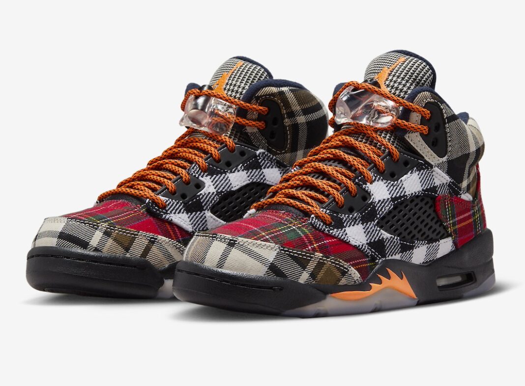 Air Jordan 5 - 兒童專屬 Air Jordan 5「格紋」將於10月20日發售