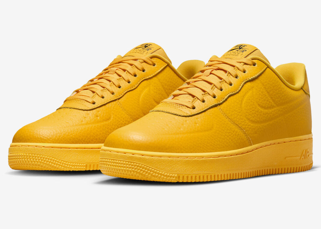 Nike Air Force 1 Low, Nike Air Force 1 - 耐克空軍一號低筒 Pro-Tech「大學金色」現已上市