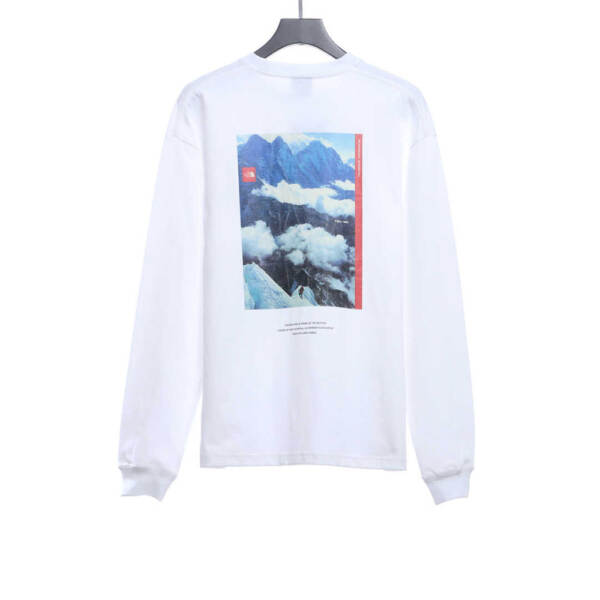 The North Face 30 周年风景印花长袖 T