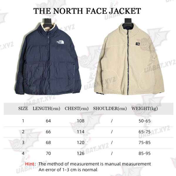 The North Face 21FW 双面羊羔绒羽绒夹克 TSK1