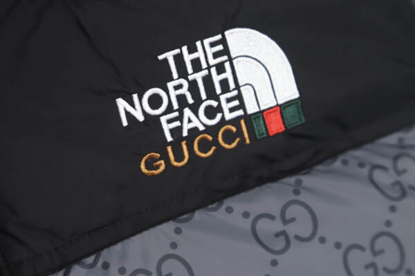 Gucci X The North Face 北面联名 Gucci 老花标志羽絨服 TSK1