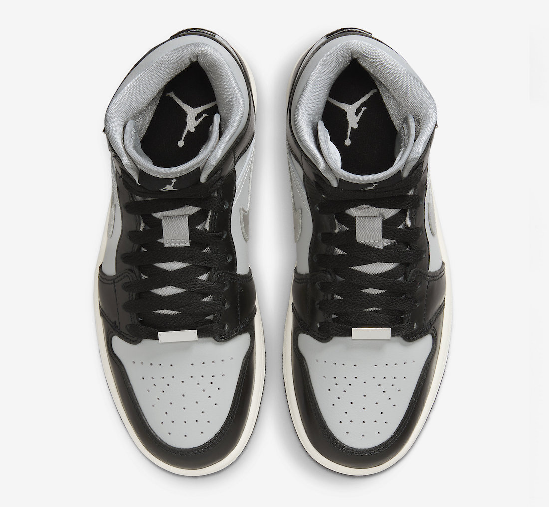 Air Jordan 1 Mid, Air Jordan 1 - Air Jordan 1 Mid「黑色鍍鉻」現已上市