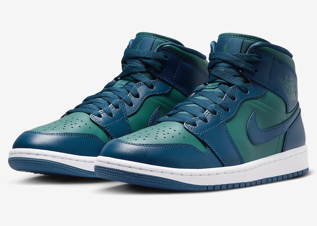 Air Jordan 1 Mid, Air Jordan 1 - Air Jordan 1 Mid「Sky J Teal」現已上市