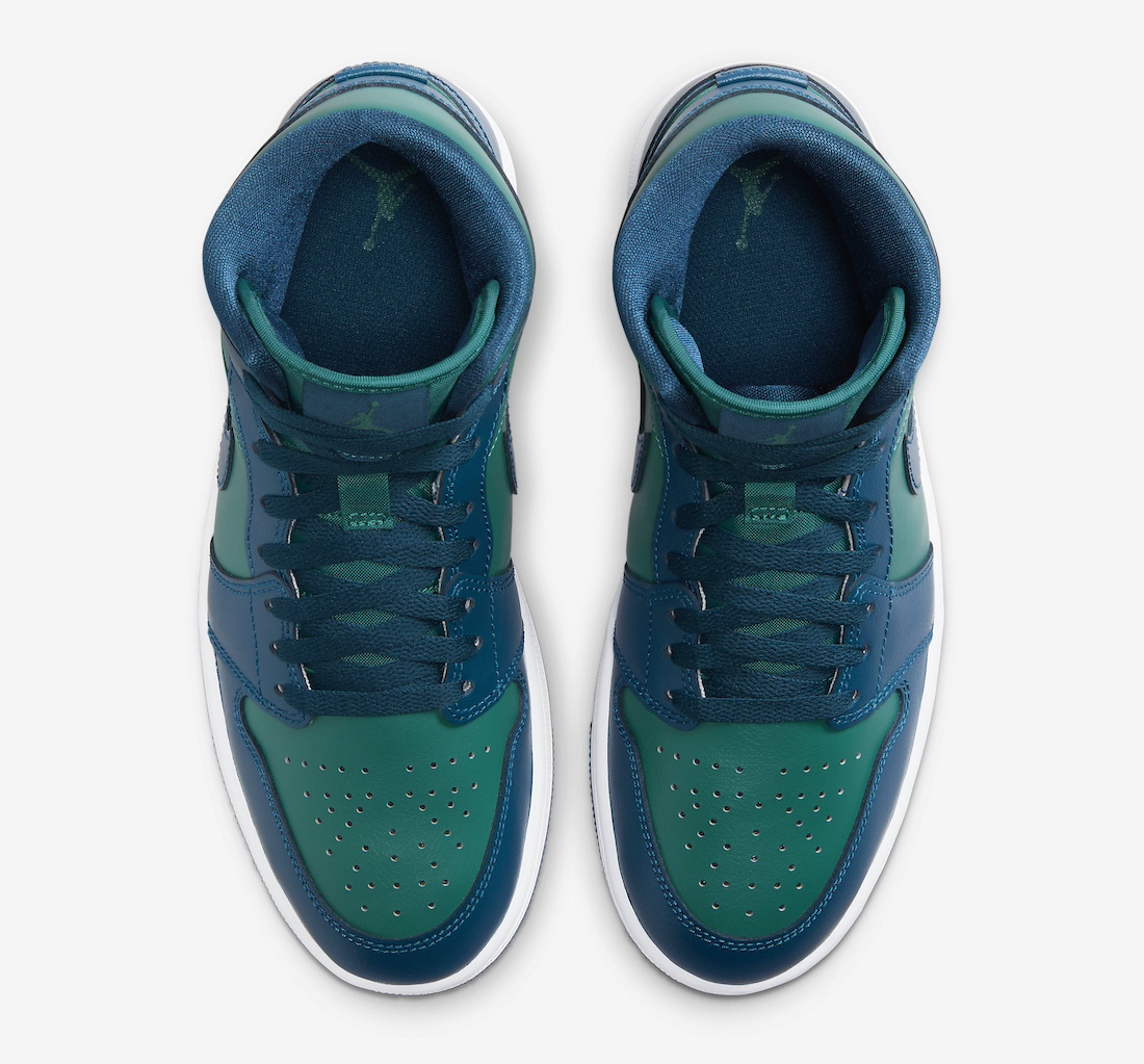 Air Jordan 1 Mid, Air Jordan 1 - Air Jordan 1 Mid「Sky J Teal」現已上市